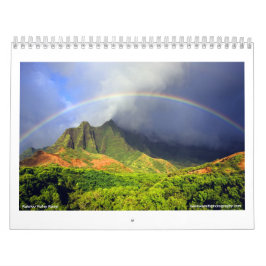 Kalalau Tal-Hawaii-Kalender Kalender