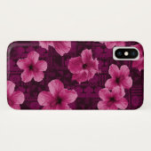 Kalalau Tapa-tropischer hawaiischer Hibiskus Case-Mate iPhone Hülle (Rückseite (Horizontal))