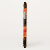 Kalalau Tapa-tropischer hawaiischer Hibiskus Case-Mate iPhone Hülle (Hinten/Rechts)