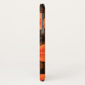 Kalalau Tapa-tropischer hawaiischer Hibiskus Case-Mate iPhone Hülle (Hinten/Links)