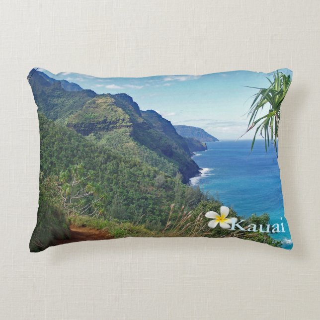 Kalalau Trail Accent Pillow Dekokissen (Vorderseite)