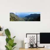Kalalau Valley, Kauai, Hawaii Poster (Heimbüro)