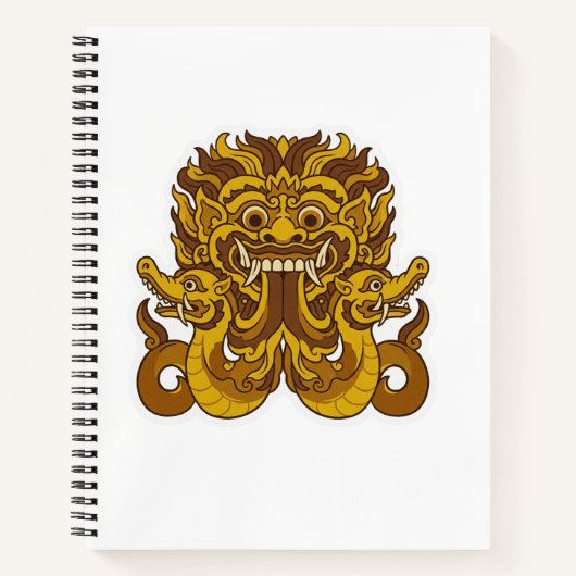 Kalamakara Notizblock (Vorderseite)