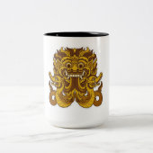 Kalamakara Zweifarbige Tasse (Mittel)