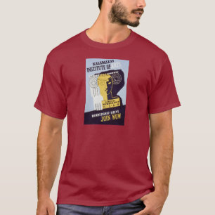 Kalamazoo Institut von Künsten - WPA-Plakat - T-Shirt
