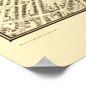 Kalamazoo, MI Panoramic Map - 1908 Poster (Ecke)