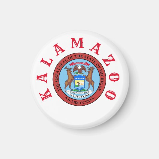 Kalamazoo, Michigan Magnet (Vorne)