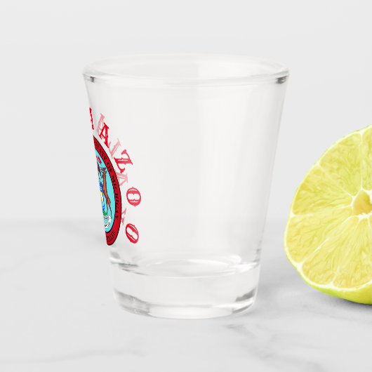 Kalamazoo, Michigan Schnapsglas (Rechts)