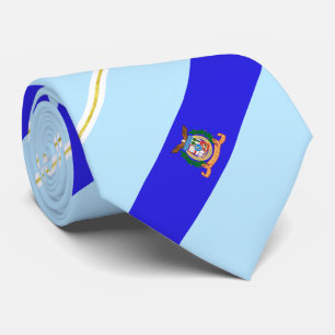 Kalamazoo (Michigan) Stadtflagge Neck Tie Krawatte