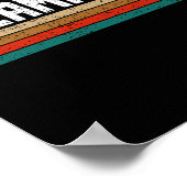 Kalamazoo Retro Vintage Geschenke Männer Frauen Ki Poster (Ecke)