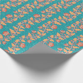 Kalamkari Geschenkpapier (Ecke)