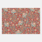 Kalamkari Geschenkpapier Set (Vorderseite 3)