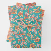 Kalamkari Geschenkpapier Set (Beispiel)