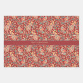 Kalamkari-Sitte Geschenkpapier Set (Vorderseite 3)