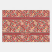 Kalamkari-Sitte Geschenkpapier Set (Vorderseite 2)