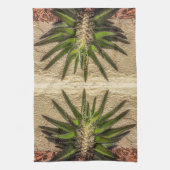 Kalanchoe Überraschung Zwei Küchentücher (Vertikal)