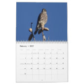 Kalandarzeitvögel in Nordamerika Kalender (Feb 2027)