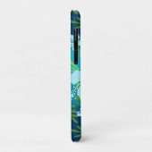 Kalani Gefärbte Krawatte Blend Tropischer Hibiskus Case-Mate iPhone Hülle (Hinten/Links)