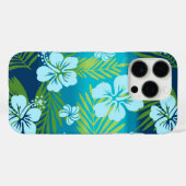 Kalani Gefärbte Krawatte Blend Tropischer Hibiskus Case-Mate iPhone Hülle (Rückseite (Horizontal))