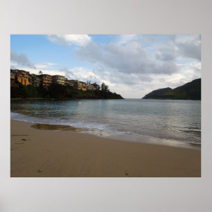 Kalapaki Bay in Kauai, Hawaii Poster