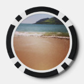 Kalapaki Bay, Kauai Pokerchips (Rückseite)