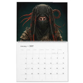 Kalar Warrior Fantasy 2023 Kalender (Jan 2027)