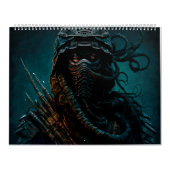 Kalar Warrior Fantasy 2023 Kalender (Titelbild)