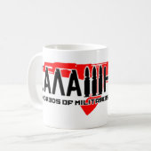 Kalaschnikow Ak-47 Kaffeetasse (Vorderseite Links)