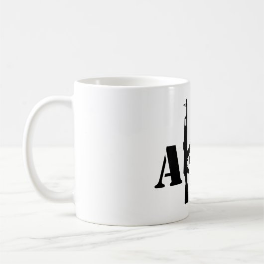 Kalashnikov AK-47 Kaffeetasse (Links)
