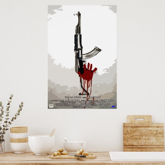 Kalashnikov Poster (Küche)