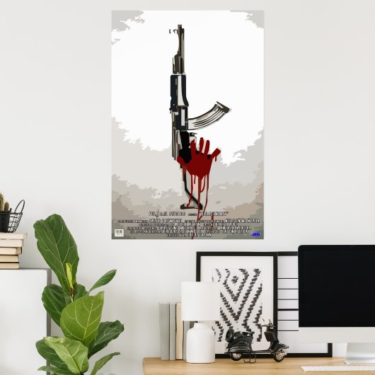Kalashnikov Poster (Heimbüro)
