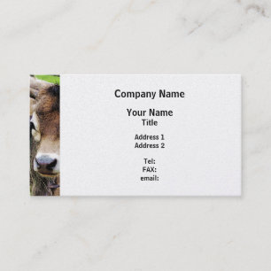 Kalb Closeup - Platinum finish Visitenkarte