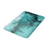 Kalb hat auf See verloren....... Badematte (Schrägansicht)