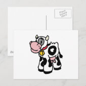 Kalb Postkarte (Vorne/Hinten)