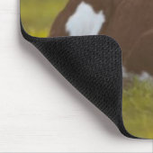 Kalb-Stillstehen Mousepad (Ecke)