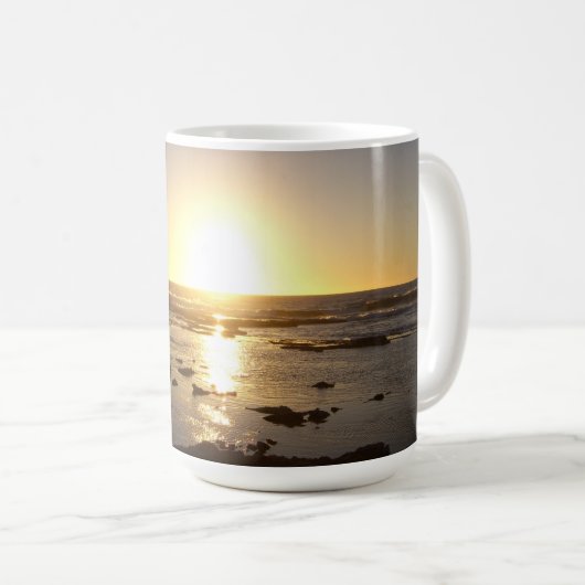 Kalbarri Beach Sunset Kaffeetasse (VorderseiteRechts)