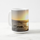 Kalbarri Beach Sunset Kaffeetasse (Vorderseite Links)