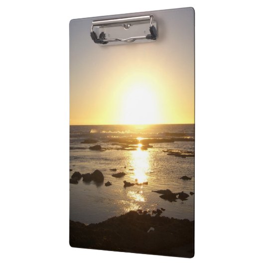 Kalbarri Beach Sunset Klemmbrett (Links)