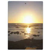 Kalbarri Beach Sunset Klemmbrett (Rückseite)