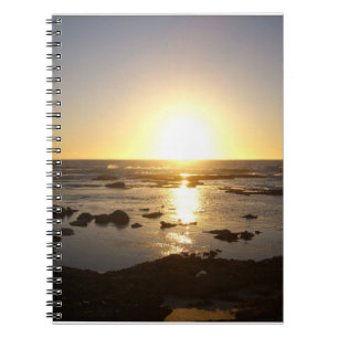 Kalbarri Beach Sunset Spiral Notebook Notizblock