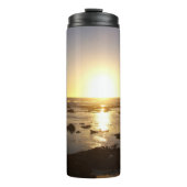 Kalbarri Beach Sunset Thermosbecher (Vorderseite)