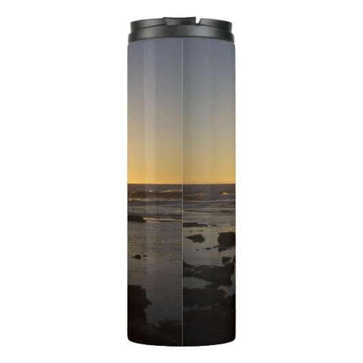 Kalbarri Beach Sunset Thermosbecher (Rückseite)