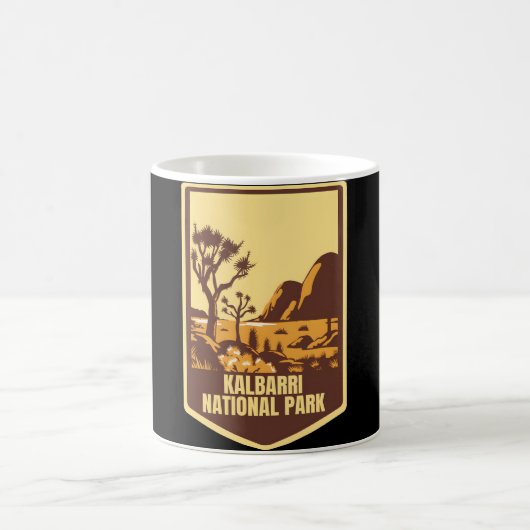 Kalbarri � den endlosen Horizont Australiens Kaffeetasse (Mittel)