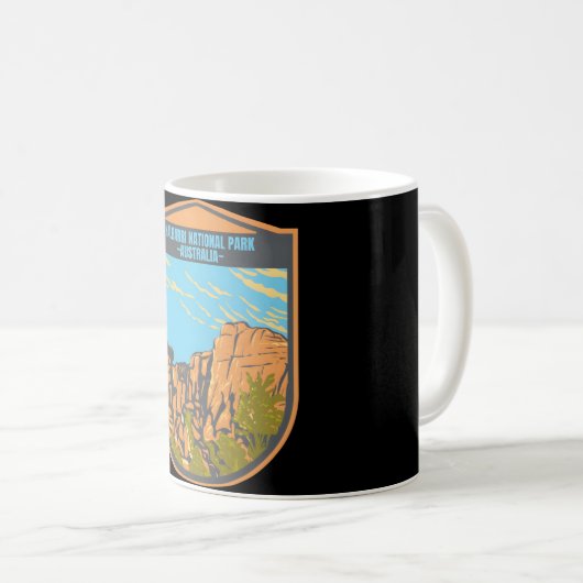 Kalbarri � den endlosen Horizont Australiens Kaffeetasse (VorderseiteRechts)