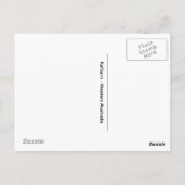 Kalbarri Schluchten Postkarte - Western Australien (Rückseite)