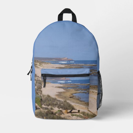 Kalbarri WA Bedruckter Rucksack (Vorderseite)