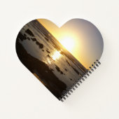 Kalbarri Wiederverwendbares Herz Notizblock (Rückseite)