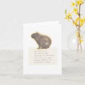 Kalbfleisch Karte (Gelbe Blume)