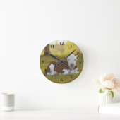 Kalbsruhen Runde Wanduhr (Zuhause)