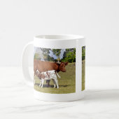 Kalbssuckling Kaffeetasse (Vorderseite Links)